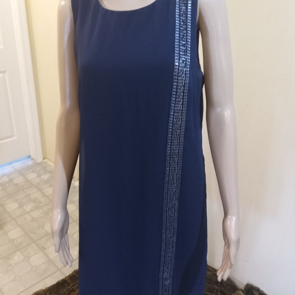 Blue dress